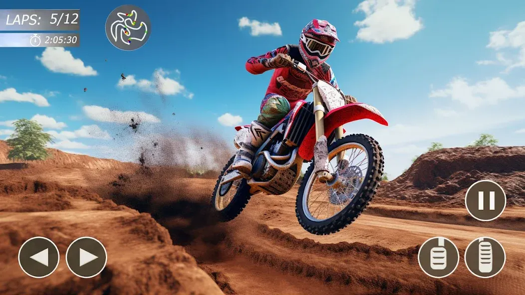 MX Bikes: Motocross Dirt bikes  [МОД Много денег] Screenshot 2