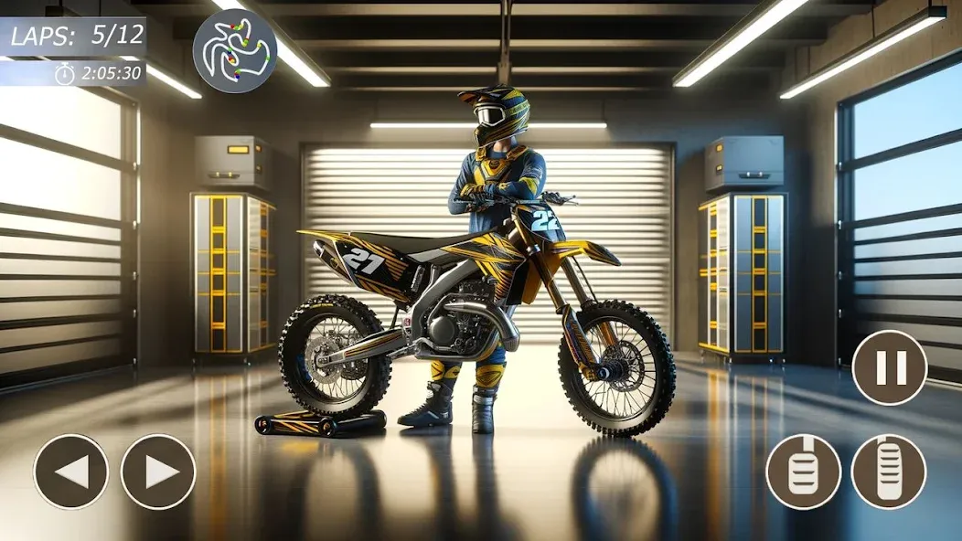 MX Bikes: Motocross Dirt bikes  [МОД Много денег] Screenshot 4