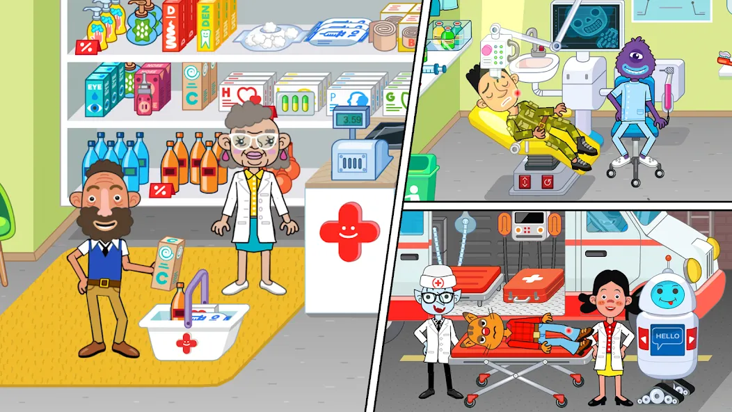 Pepi Hospital: Learn & Care (Пепи Хоспитал)  [МОД Все открыто] Screenshot 3