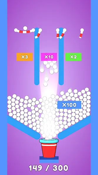 Balls and Ropes: Cut 'n Bounce (Боллс энд Роупс)  [МОД Все открыто] Screenshot 1