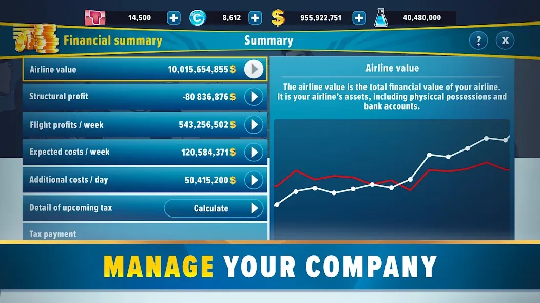 Airlines Manager: Plane Tycoon (Эйрлайнс Менеджер)  [МОД Меню] Screenshot 5