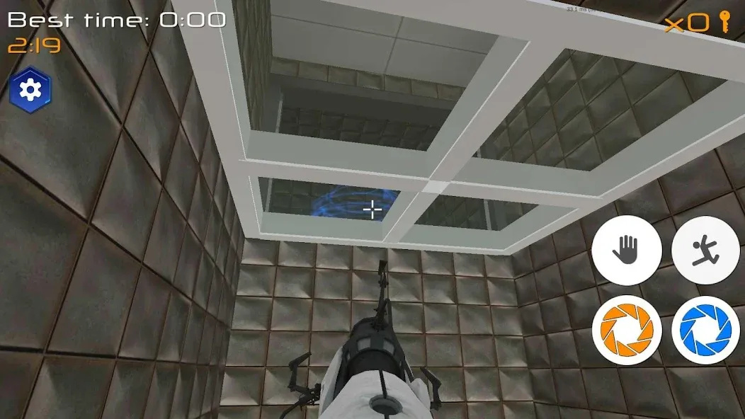 Portal Maze 2 game 3D aperture  [МОД Unlimited Money] Screenshot 2