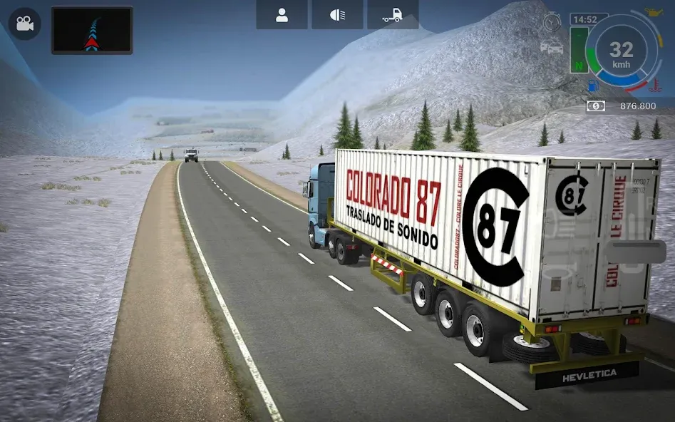 Grand Truck Simulator 2 (Гранд Трак Симулятор 2)  [МОД Бесконечные деньги] Screenshot 4