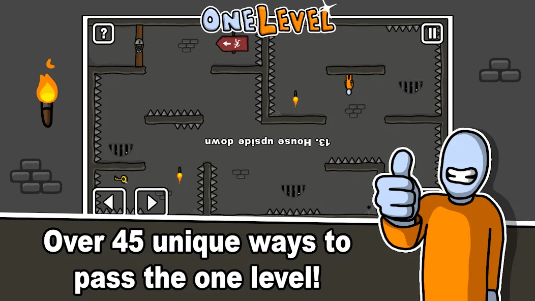 One Level: Stickman Jailbreak (Уан Левел)  [МОД Unlocked] Screenshot 2