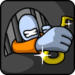 Взломанная One Level: Stickman Jailbreak (Уан Левел)  [МОД Unlocked] - полная версия apk на Андроид