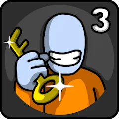 Скачать взломанную One Level 3 Stickman Jailbreak (Один Уровень 3)  [МОД Mega Pack] - стабильная версия apk на Андроид