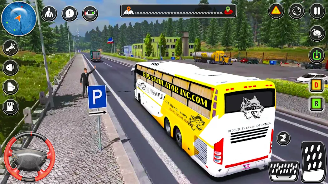 City Coach Bus City Bus Games  [МОД Mega Pack] Screenshot 5