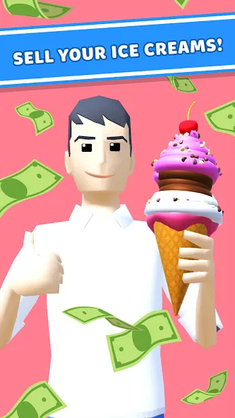 Ice Cream Inc. ASMR, DIY Games  [МОД Menu] Screenshot 2