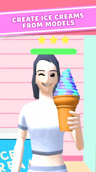 Ice Cream Inc. ASMR, DIY Games  [МОД Menu] Screenshot 3