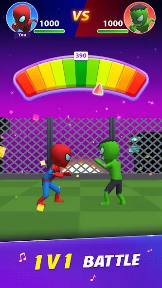 Universe Hero 3D - Music&Swing (Юниверс Хиро 3Д)  [МОД Меню] Screenshot 2