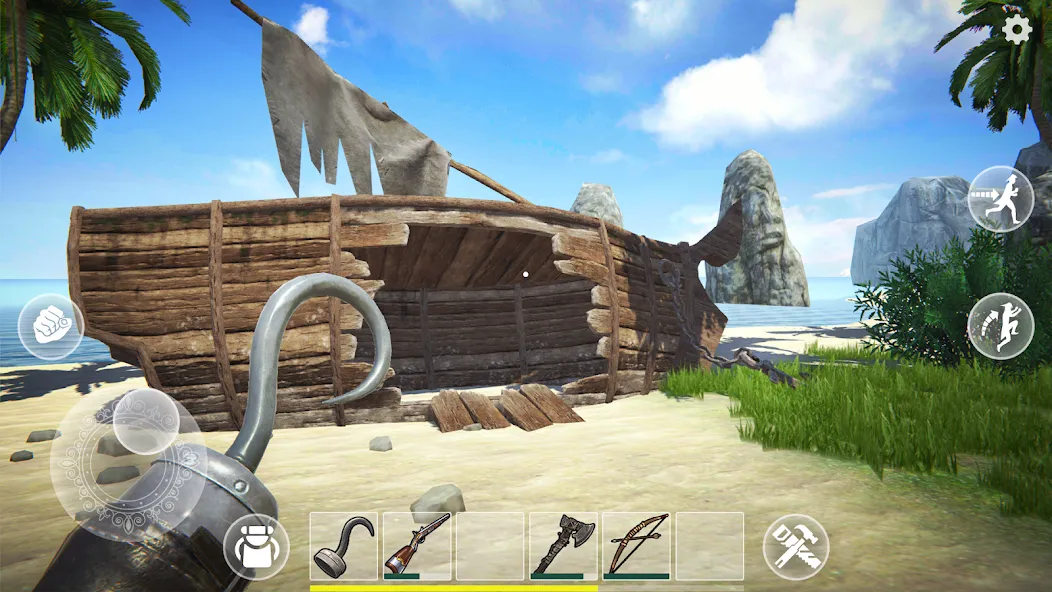 Last Pirate: Survival Island (Ласт Пират)  [МОД Mega Pack] Screenshot 1