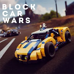 Скачать взломанную Block Car Wars Brick Car Crash (Блок Автомобильные Войны Кирпич Автомобильная Авария)  [МОД Все открыто] - последняя версия apk на Андроид