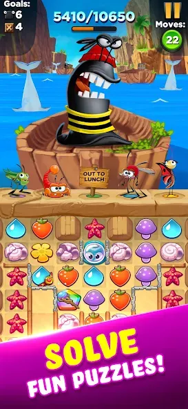 Best Fiends - Match 3 Puzzles (Бест Фиендс)  [МОД Много денег] Screenshot 2