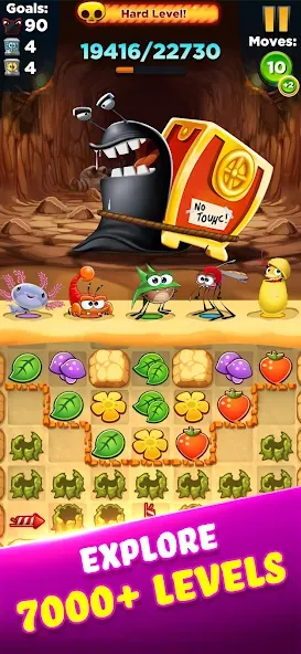 Best Fiends - Match 3 Puzzles (Бест Фиендс)  [МОД Много денег] Screenshot 4