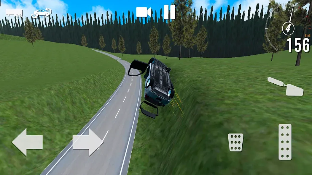 Car Crash Simulator: Accident (Кар Симулятор Столкновений)  [МОД Бесконечные деньги] Screenshot 2