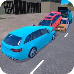 Скачать взлом Traffic Crashes Car Crash (Трафик Краш Кар Краш)  [МОД Mega Pack] - полная версия apk на Андроид