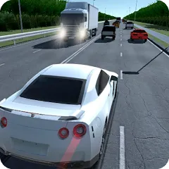 Traffic Racer Speeding Highway