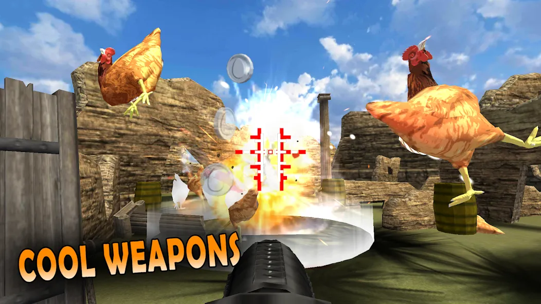 Cluck Shot: Chicken War FPS (Клак Шот)  [МОД Mega Pack] Screenshot 4