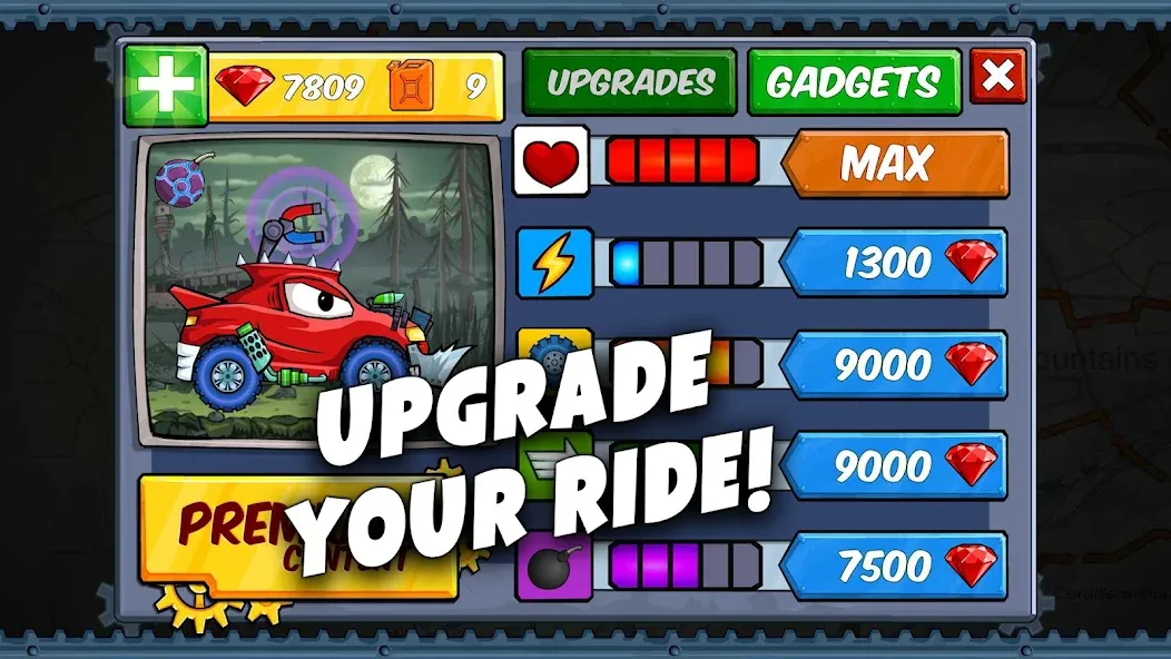 Car Eats Car - Apocalypse Race (Кар Итс Кар)  [МОД Unlimited Money] Screenshot 3