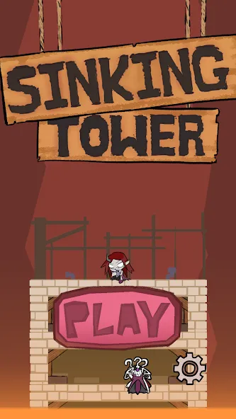 Sinking Tower (Синкинг Тауэр)  [МОД Много монет] Screenshot 1