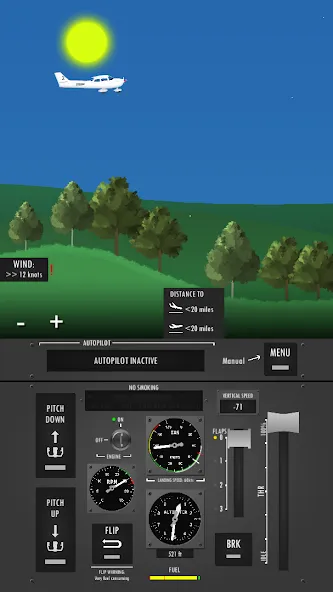 Flight Simulator 2d - sandbox  [МОД Mega Pack] Screenshot 2