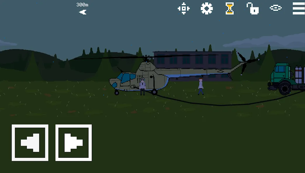 Pixel Helicopter Simulator (Пиксельный симулятор вертолета)  [МОД Все открыто] Screenshot 5