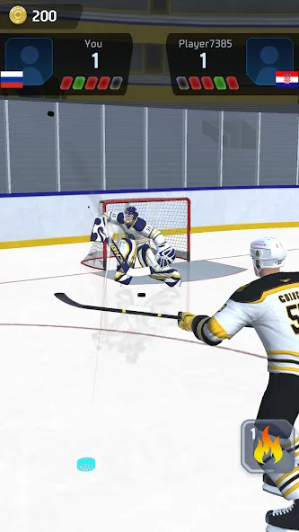 Hockey Game Stars 3D (Хоккей Гейм Старс 3D)  [МОД Unlimited Money] Screenshot 3