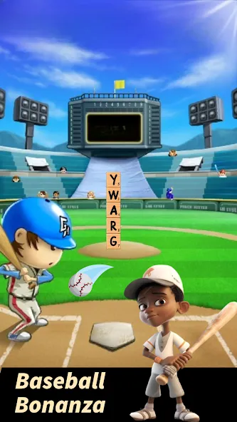 Baseball Letter Strike Homerun  [МОД Меню] Screenshot 4