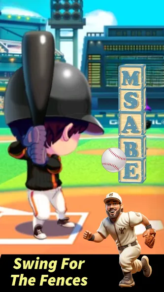 Baseball Letter Strike Homerun  [МОД Меню] Screenshot 5