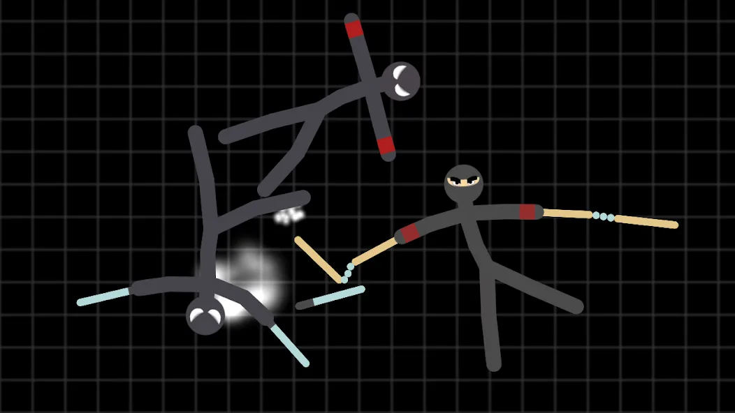 Stickman Warriors (Сткмен Вонсы)  [МОД Бесконечные монеты] Screenshot 3