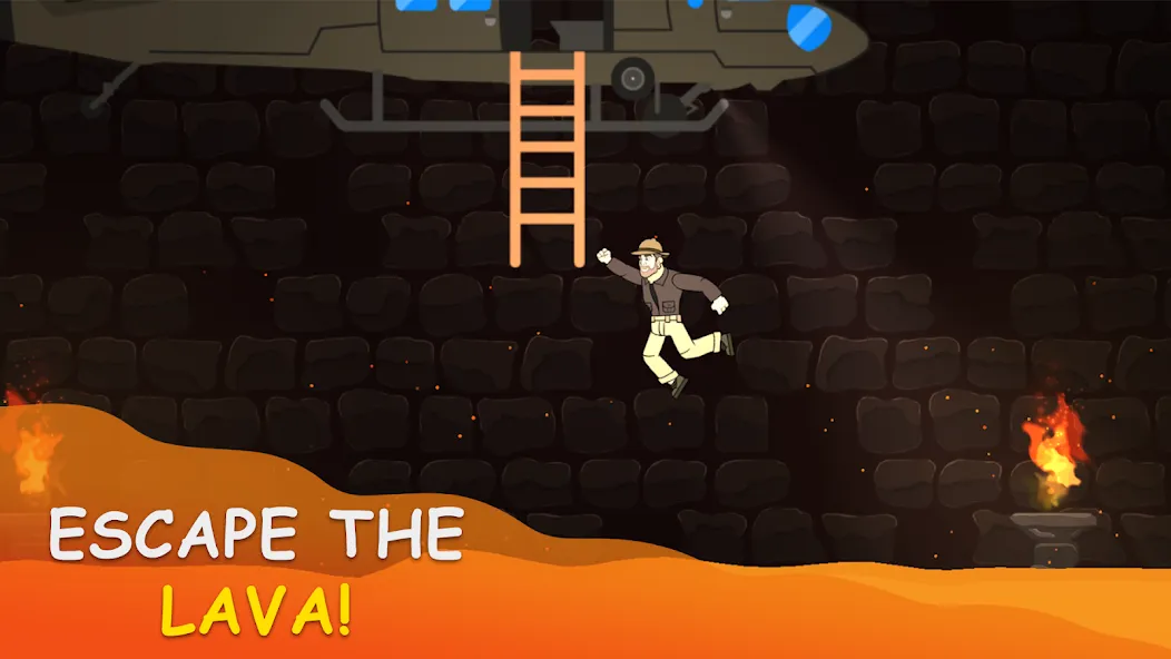 Volcano Escape (Вулканическое бегство)  [МОД Unlocked] Screenshot 2