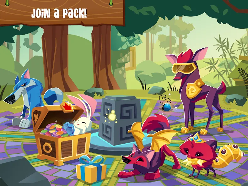 Animal Jam (Анимал Джем)  [МОД Menu] Screenshot 2