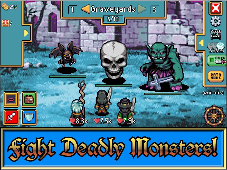 Wizard's Wheel 2: Idle RPG  [МОД Mega Pack] Screenshot 1