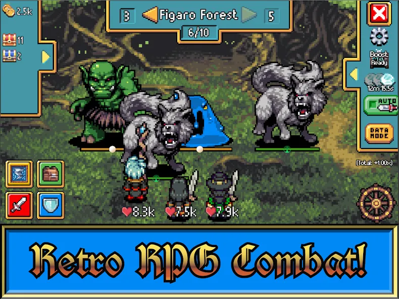 Wizard's Wheel 2: Idle RPG  [МОД Mega Pack] Screenshot 3