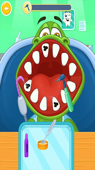 Children's doctor : dentist  [МОД Много денег] Screenshot 3