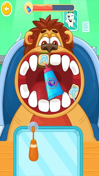 Children's doctor : dentist  [МОД Много денег] Screenshot 5