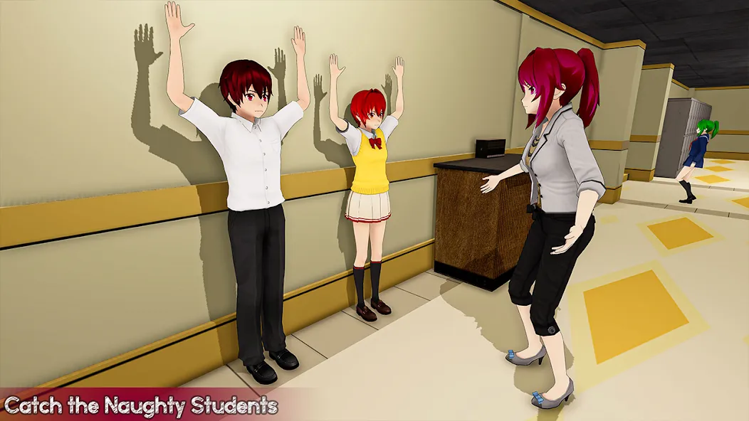 Anime Girl School Teacher 3D  [МОД Все открыто] Screenshot 3