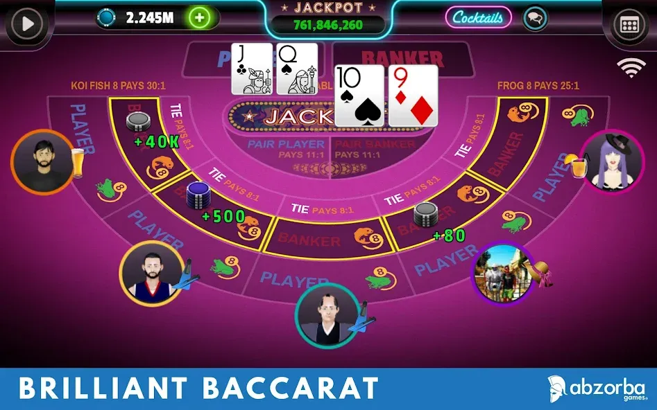 Baccarat (Баккара)  [МОД Mega Pack] Screenshot 1