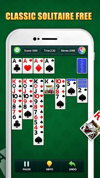 Solitaire Puzzle : Card Jigsaw (Солитер головоломка)  [МОД Много монет] Screenshot 1