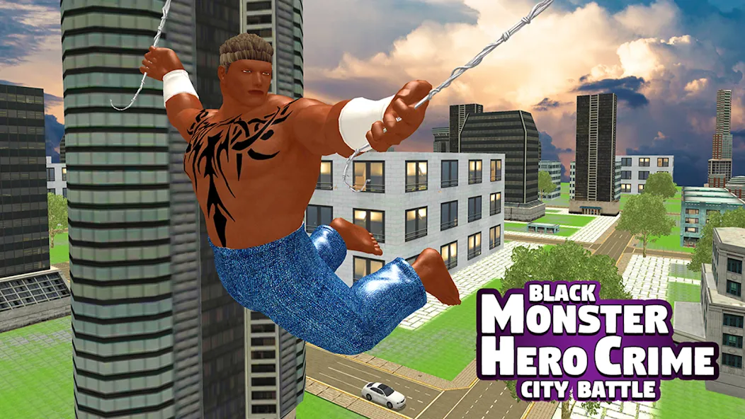 Black Monster Hero City Battle  [МОД Unlocked] Screenshot 4