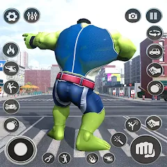 Взломанная Black Monster Hero City Battle  [МОД Unlocked] - последняя версия apk на Андроид