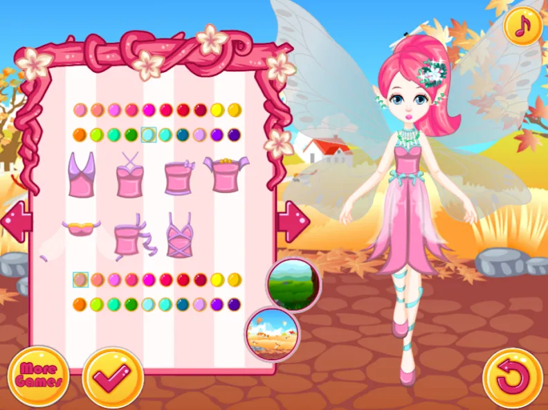 Fairy Dress Up - Girls Games  [МОД Все открыто] Screenshot 2