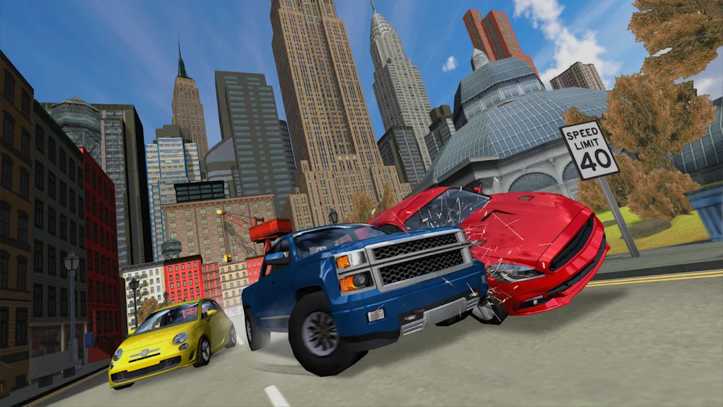 Car Driving Simulator: NY (Симулятор вождения автомобиля)  [МОД Mega Pack] Screenshot 1