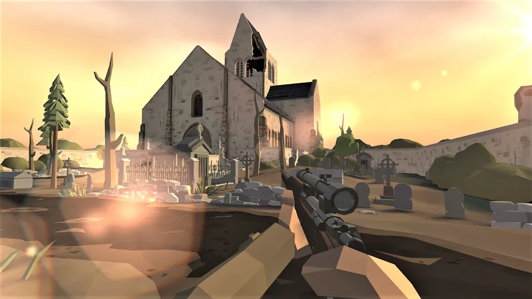 World War Polygon: WW2 shooter (Ворлд Вар Полигон)  [МОД Бесконечные деньги] Screenshot 3