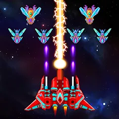 Скачать взлом Galaxy Attack: Shooting Game (Гэлэкси Аттак)  [МОД Unlocked] - последняя версия apk на Андроид