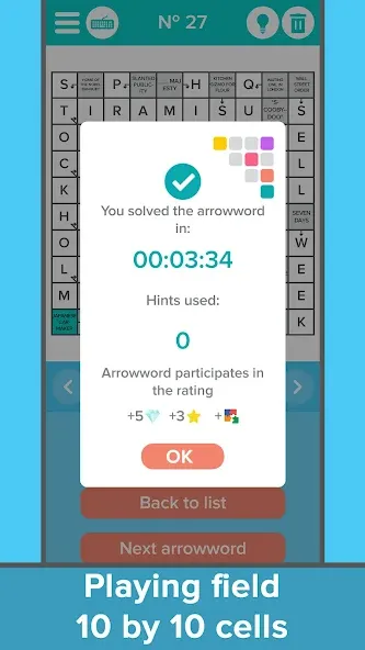 Crossword: Arrowword puzzles  [МОД Mega Pack] Screenshot 5