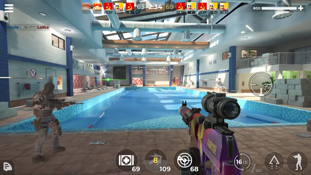 AWP Mode: Online Sniper Action (ЭЙВИПИ Режим)  [МОД Много монет] Screenshot 3