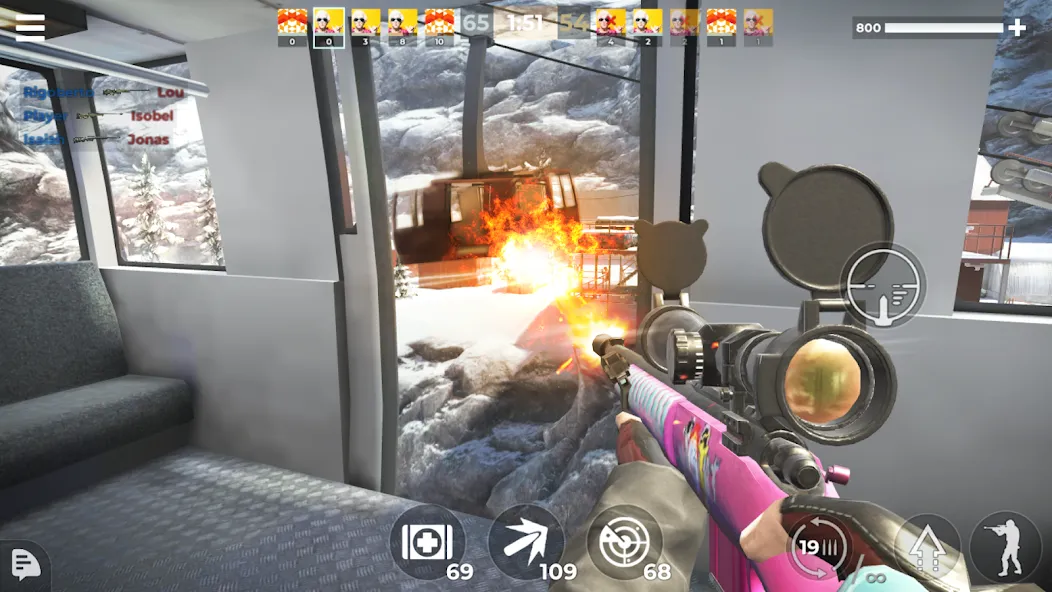 AWP Mode: Online Sniper Action (ЭЙВИПИ Режим)  [МОД Много монет] Screenshot 4