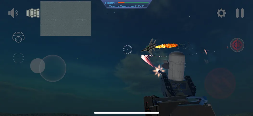 C-RAM Simulator: Air defense  [МОД Много денег] Screenshot 1