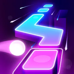 Взломанная Dancing Ballz: Magic Tiles (Дансинг Болз)  [МОД Mega Pack] - стабильная версия apk на Андроид